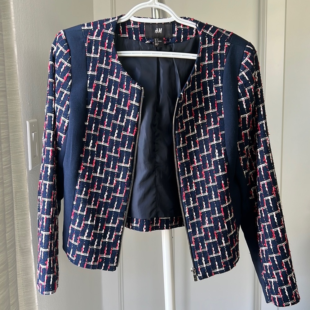 H&M short jacket US size 6